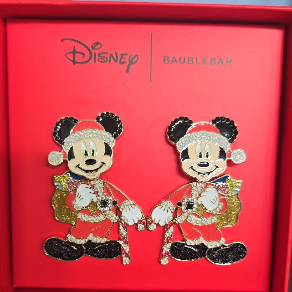 BaubleBar Disney Mickey Mouse Earrings